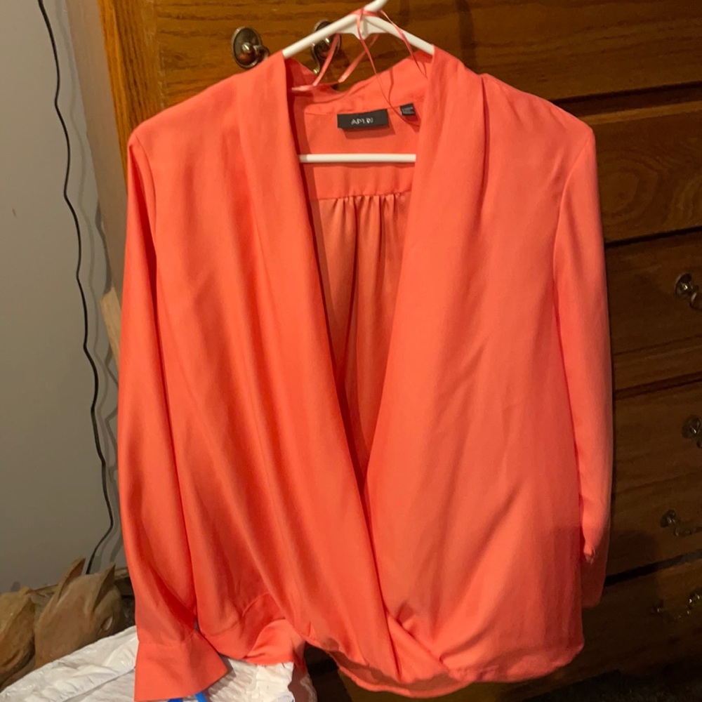 Apt9 silk blouse